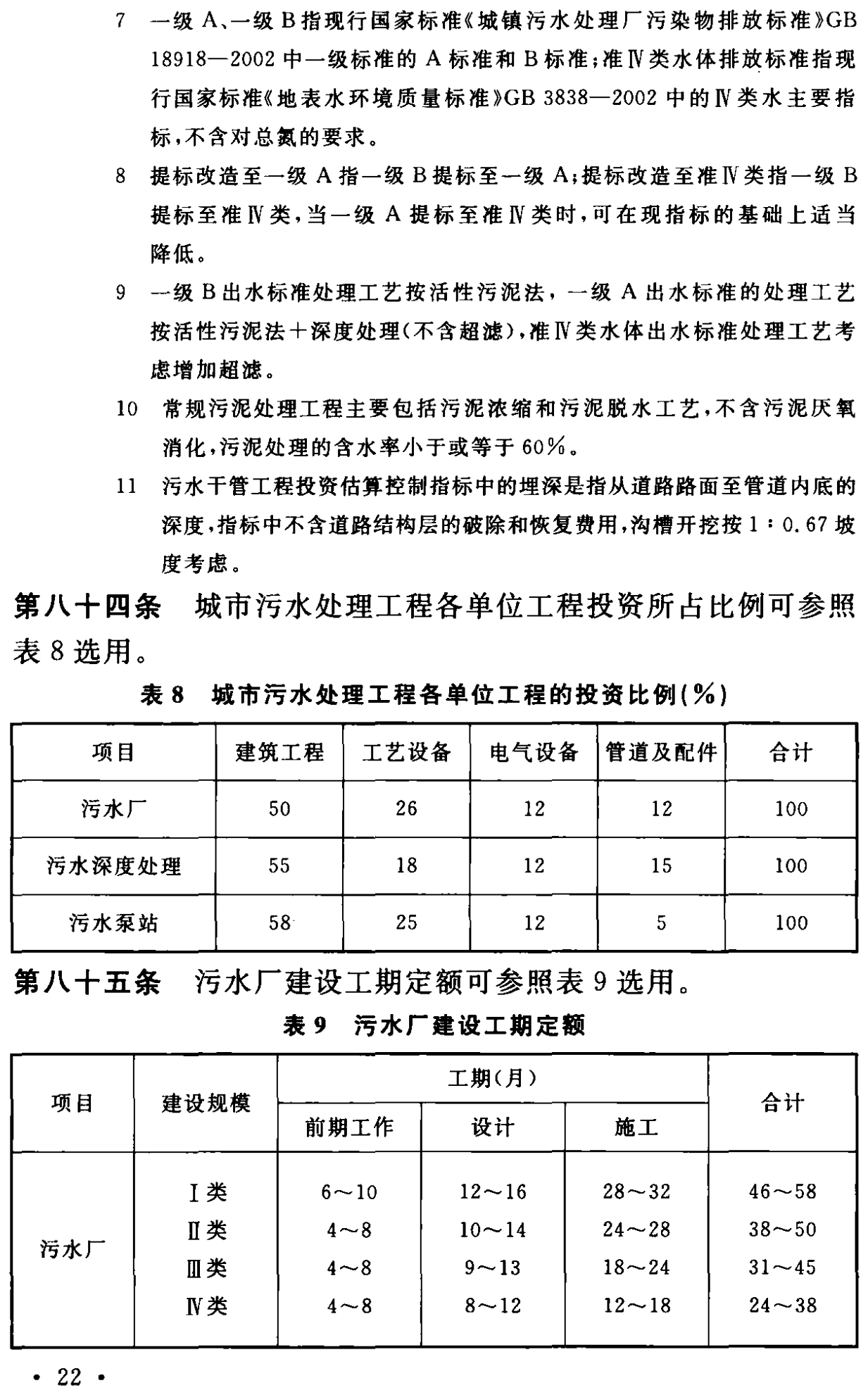 《城市污水處理工程項目建設標準》最新修訂發(fā)布